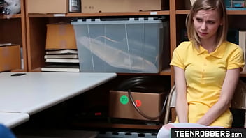 Preview 2 of Mean Menundefined - Teenrobbers.com: Catarina Petrov Shoplifter Enjoying Getting Her Pussy Eaten Out