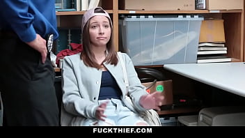 Preview 1 of Small Chut Big Lund Video - Cute Teen Fucks Officer For Her Way Out Of Trouble