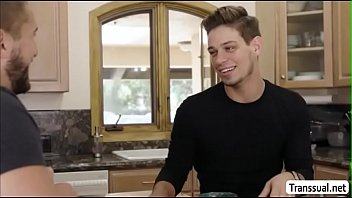 Preview 1 of Oil Xxx Sex - TS Kayleigh loves sucking dudes boner