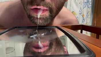 Preview 4 of Xxx Of Helps Of Mom - More cum dripping from my mouth!