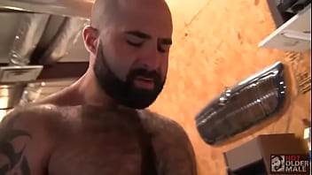 Preview 2 of Young Babi New First Time - Hot and Hairy Atlas Grant takes Big Dick So Good