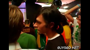 Preview 1 of Train Bus Airplane - Wild homosexual guys having a enjoyment time