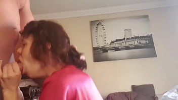 Preview 1 of Sexfucky - Sucking and jerking off cock early in the morning