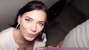 Preview 4 of Sexxxxxxcx 2018 - Sex in der Tiefgarage nach der Party mit deutscher schlampe die sperma schluckt