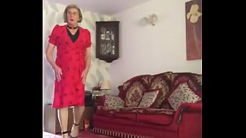 Preview 1 of Rap Pr0n - Red Dress - Johanna Clayton