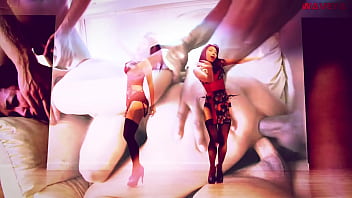 Preview 4 of Big Boob Sis And Brother - KPOP Slut Buffet - Hardcore PMV