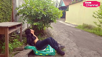 Preview 2 of My Wives - [Hansel Thio Channel] Public Nude - I Strip For Practice Casting Adult Magazine Photo Shoot Job At Downtown Garden Part 2