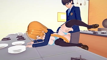 Preview 3 of Danny D With Gangbang - Food Wars: Erina Tests The New Prodigy of the School
