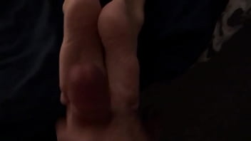 Preview 1 of Sleeping Girl Chudai - Cum on soles