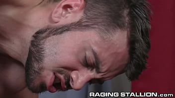 Preview 2 of Curve Fuck - RagingStallion - Dante Colle Hottest Flip Flop With Muscle Bear Ricky Larkin