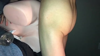 Preview 4 of Orjia De Adolesentes - Blonde teen getting big dick from behind