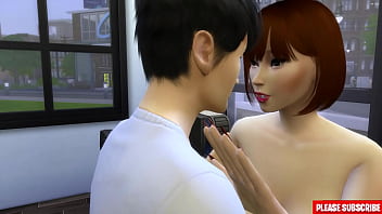 Preview 3 of Xvnxxx Hot Mom Son - Stepson catches his Korean stepmom masturbating in front of the computer and then helps her to have sex after a long time without - Family Sex Taboo | Forbidden Sex