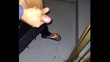 Preview 3 of Fake Coy - Ejaculation dans l&#039_escalier