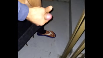 Preview 4 of Fake Coy - Ejaculation dans l&#039_escalier