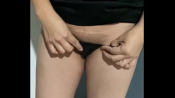 Preview 3 of Fit Ass Blakmaial - Micro tanga transparente