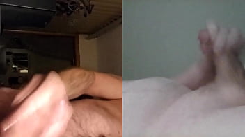 Preview 1 of College Frat - Skypin Jerkin Cummin