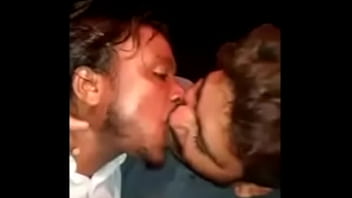 Preview 2 of Angelika Blackk - Indian Gays Kissing Each Other Non-Stop