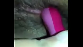 Preview 1 of Two Girl One Men Sex - Girl fucking brush
