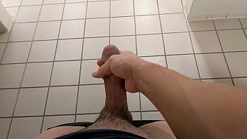 Preview 1 of Sexi Arb - Would you watch me cum in the public restroom?