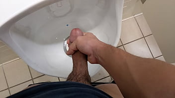 Preview 4 of Sexi Arb - Would you watch me cum in the public restroom?