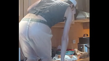 Preview 2 of Animal Xxx Urdu - Cummer in see-through pants