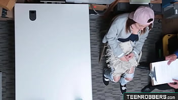Preview 2 of Xx Horse Videos - Teenrobbers.com: Rebel Girl Steals a Bottle from a Store and Got Caught and Fucked