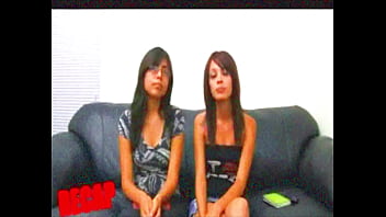 Preview 1 of Young Teen First Cock - A Couch For Two