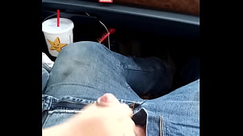 Preview 2 of Puerto Galera Sex Scandal - Wife strokes my dick while driving down the highway