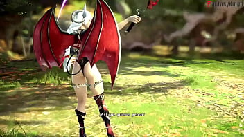 Preview 2 of Hot Moves Girl - Winning a battle with the tongue to Sophitia of Soul Calibur 6 | FKing3-D Chapter 3 | Full 1Hr Movie on Sheer &amp_ PTRN: Fantasyking3