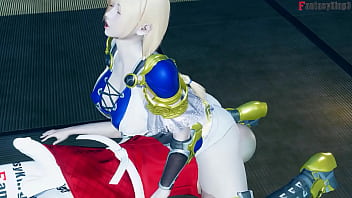 Preview 3 of Hot Moves Girl - Winning a battle with the tongue to Sophitia of Soul Calibur 6 | FKing3-D Chapter 3 | Full 1Hr Movie on Sheer &amp_ PTRN: Fantasyking3