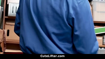 Preview 2 of Bhabhi Hot - Shoplifter Teen With Braes Fucked Hard in Front of Her BF