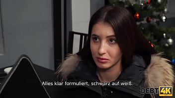Preview 2 of Xxx Fuck Movis - DEBT4k. Elegante Miss mit perfekten Formen fickt f&uuml_r ihr neues Auto