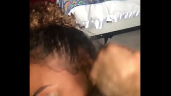 Preview 2 of Lasbean Sex Xxx - Teanna Trump sucking the soul out of this mans dick