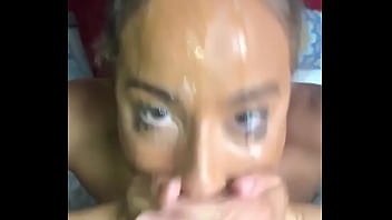 Preview 1 of Lasbean Sex Xxx - Teanna Trump sucking the soul out of this mans dick