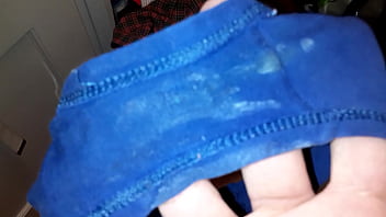 Preview 2 of Tia Ling Cumshot In My Panties - Smelling Dirty panties
