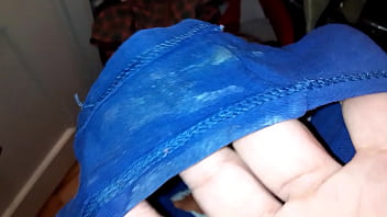 Preview 4 of Tia Ling Cumshot In My Panties - Smelling Dirty panties