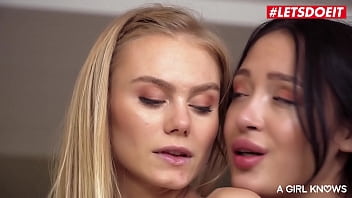 Preview 4 of Vidz7 Lena Paul - LETSDOEIT - #Nancy A #Kris de Foxx - Morning Lesbian Sex With My Russian Girlfriend