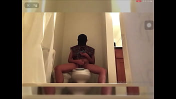 Preview 1 of Hot Sister Ass Message Sex Video - twink masturbating in bathroom