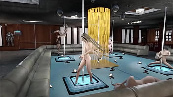 Preview 3 of Biarawati Vs Pendeta - Fallout 4 Multi Pole Dance