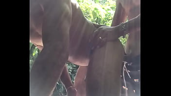Preview 4 of Gett Long Dastroy Girt Big Cock - Foda na cachoeira cuidado que l&aacute_ vem o guarda florestal