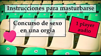 Preview 1 of Ledyboy Hd Porn - JOI - Concurso sexual. &iexcl_Intenta correrte el primero!