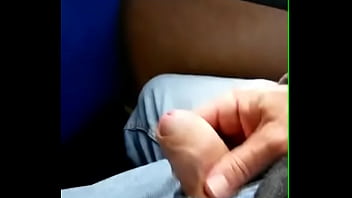 Preview 1 of Duther Ella - Long jerk off bus journey