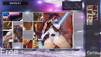 Preview 4 of One Girl And Four Boys Sex Video - Steam Taimanin Collection