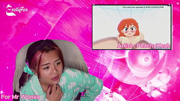 Preview 3 of Aka Coco Crush - PLEASE STOP GETTING BIGGER!!! HENTAI REACTION TO INFLATED SEXY ANIME BABES - ExotiqFox Goonin &amp_ Solo Masturbation