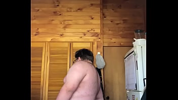 Preview 3 of Xnxzxxx Vedio Com - Chub plays with 8&rdquo_ dildo
