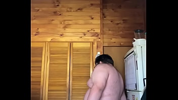 Preview 1 of Xnxzxxx Vedio Com - Chub plays with 8&rdquo_ dildo