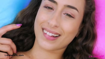 Preview 1 of Porn Wbb - Stunning brunette model unveils her sexy figure