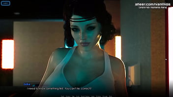 Preview 1 of Bangla Sahpa Hot - City of Broken Dreamers | Realistic cyberpunk style teen robot with huge boobs gets a big cock in her horny tight ass | My sexiest gameplay moments | Part #10