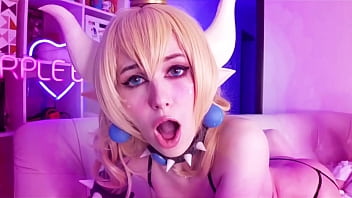 Preview 3 of Old Mom Hungry - Sweet Bowsette PMV | Purple Bitch Al Cosplay