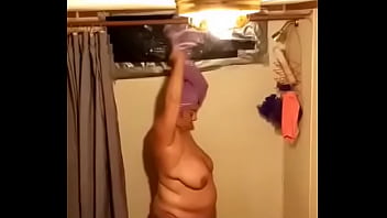 Preview 3 of Wife Watching Husband Masterbate - Rachel martinez taken a shower showing big tits